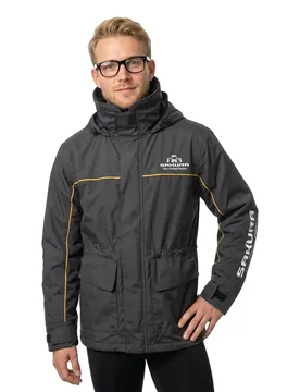 Sakura Logo Jacket Black M Men - Sakura - FashionsVida