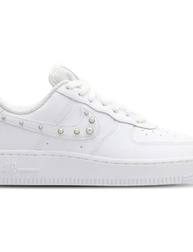Air Force Donna - Sneakers Bianco - Taglia 38.5 - Pelle 38.5 - Nike - FashionsVida
