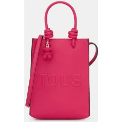 Bolso de mano mini en negro con imán