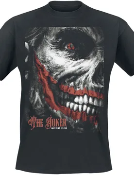 DC Comics T-Shirt - The Joker - Why So Serious? - S bis 3XL - für Männer - Größe XL - schwarz - EMP exklusives Merchandise! - Männer - male - Batman - FashionsVida
