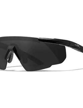 Saber Advanced Polarized Sunglasses Grey / Matte Black One Size Men,Women - Wiley X - FashionsVida