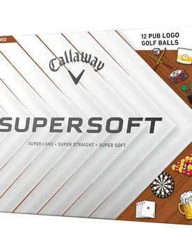 Golfbälle Supersoft 2025 Pub - 12er Pack, weiss - Callaway - FashionsVida