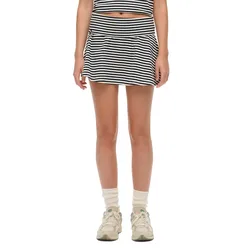Jupe Athletic Essential Fold Over Eclipse Navy Stripe M