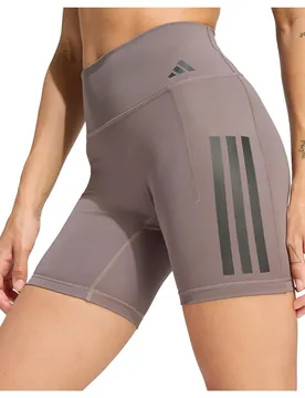 Leggings Courts Optime Workout 3 Stripes 5´´ Charcoal XL - Adidas - FashionsVida