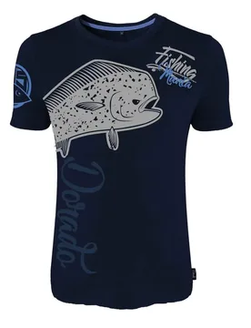 Fishing Mania Dorado Short Sleeve T-shirt Black M Men - Hotspot Design - FashionsVida