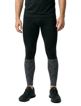 Scaldamuscoli X Compression Titanium / Black L - 2XU - FashionsVida