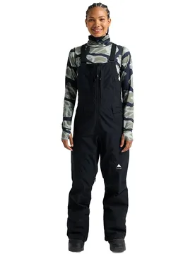 Pantalon Reserve Gore-tex® 2l Bib Short True Black M - Burton - FashionsVida