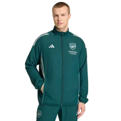 Arsenal Fc Men Track Tops - Green - Size M - Poly Woven - Green - Size: Medium