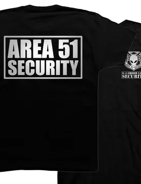 Area 51 Security Extraterrestrial Being UFO T Shirt. Short Sleeve 100% Cotton Casual T-shirt Loose Top S-3XL - Aliexpress - FashionsVida
