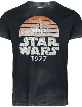Disney T-Shirt - X-Wing - S bis L - für Männer - Größe S - grau - EMP exklusives Merchandise! - Männer - male - Star Wars - FashionsVida