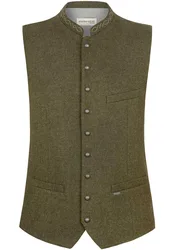 Trachtenweste Devito (lorbeer, Gr. 60) von Classics für Herren, Oberteile, 50% Wolle, 25% Viskose, 25% Polyester