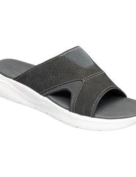 Herren-Freizeitpantolette „Federleicht“ schwarz 43 Herren - wonderwalk - FashionsVida