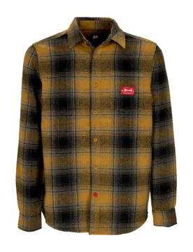Camicia Manica Lunga Uomo Indy Flannel X Independent Tobacco - Etnies - FashionsVida