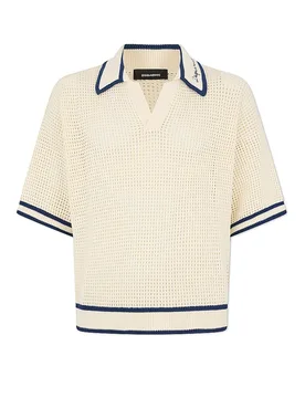 Dsquared2 Polo crème S - Dsquared2 - FashionsVida
