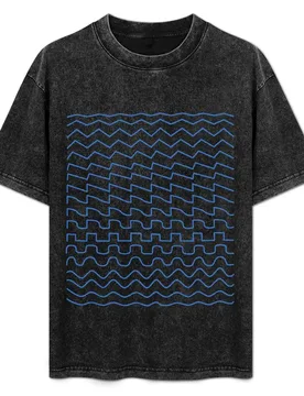 Synthesizer Waveforms T-Shirt Casual Fashion Short Sleeve Cotton T-Shirt - Aliexpress - FashionsVida