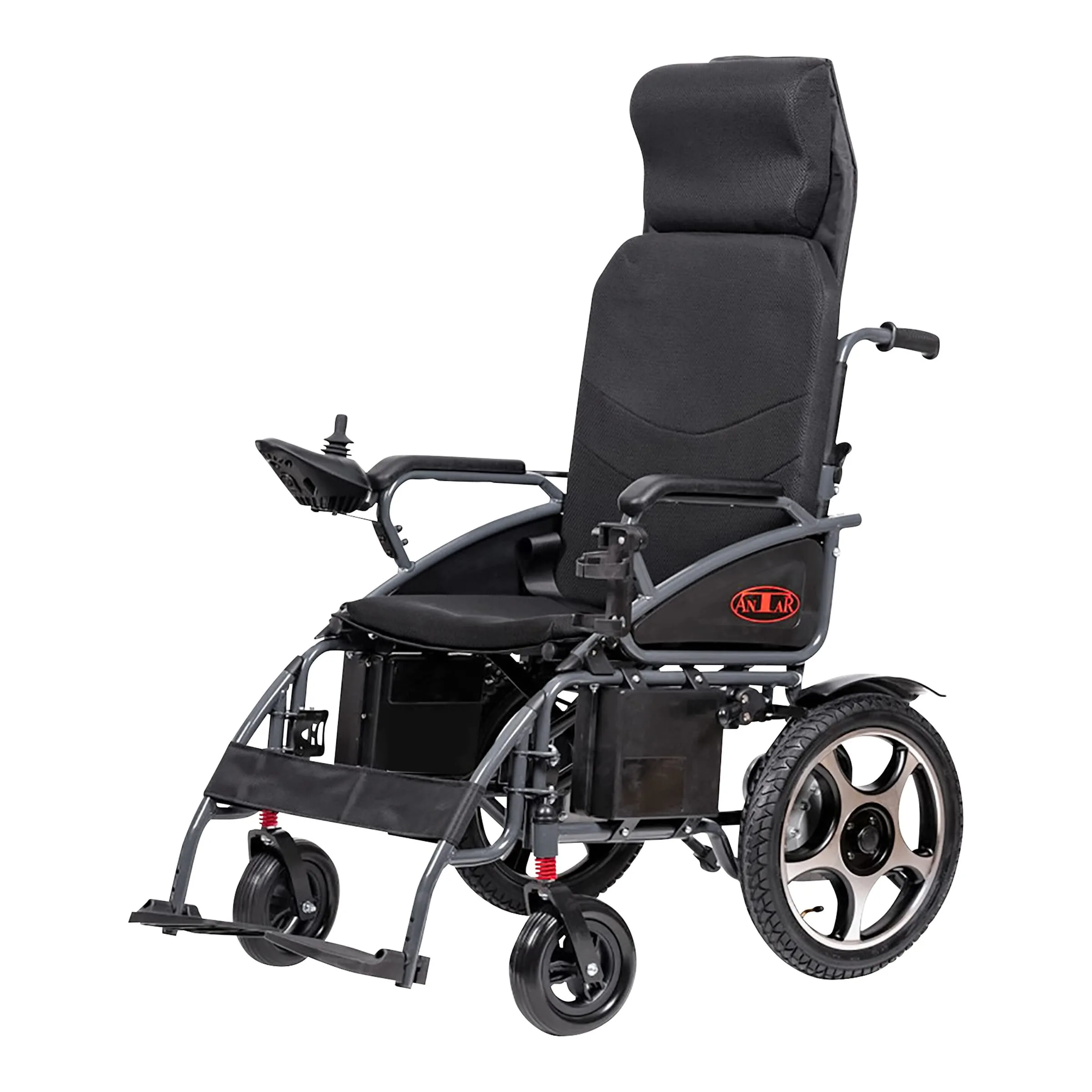 Elektrischer Rollstuhl "Komfort" grau - Antar - FashionsVida