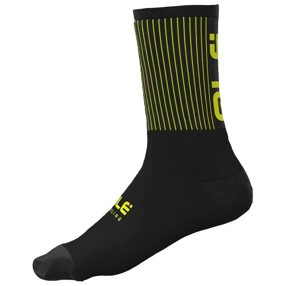 Calzini Fence Black / Fluor Yellow - Ale - FashionsVida