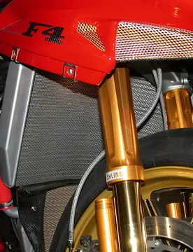 Griglia Protezione Titanio Radiatore Acqua Mv Agusta F4 750 Senna 2002 - Motocorse - FashionsVida