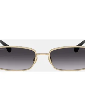 Gafas de sol CH4295 de mujer rectangular en metal con lente degradada - Chanel - FashionsVida