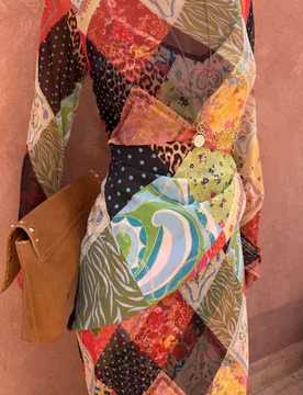 Printed Bandana Multi female - Never Fully Dressed - FashionsVida