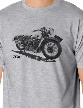 Vintage James Motorcycle Inspire Unique Motorcycle Rider T-Shirt. Summer Cotton Short Sleeve O-Neck Mens T Shirt New S-3XL - Aliexpress - FashionsVida