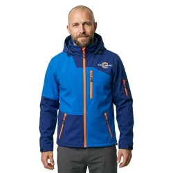 Softshell Jacket Blue / Light Blue / Orange M Men