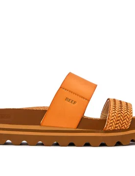 Womens Cushion Vista Hi Sandals - Tan - Size Uk 7 - Reef - FashionsVida