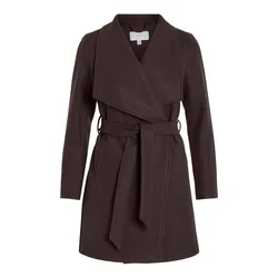 Manteau Cooley Collar Belt Coffee Bean 38