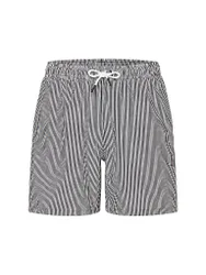 Herren Badeshorts Striped dunkelblau XL M