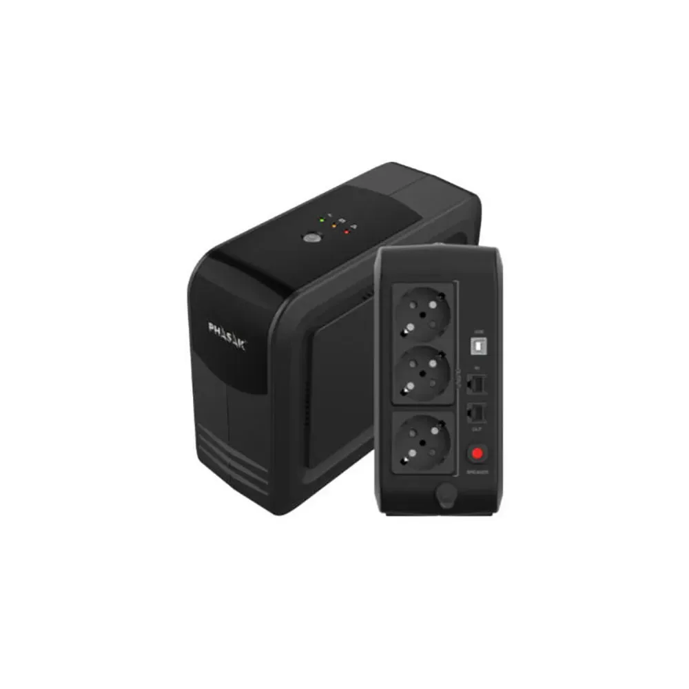 Ups Smart Lite 950va 570w Black One Size unisex - Phasak - FashionsVida