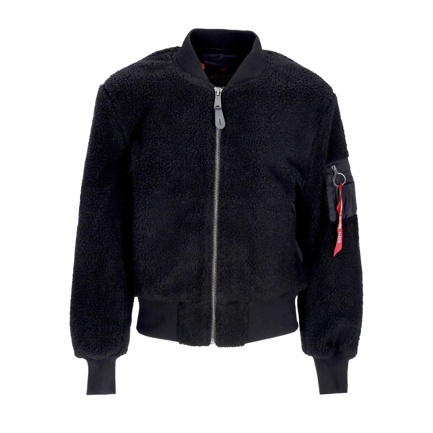 Orsetto Uomo Ma-1 Teddy Black - Alpha industries - FashionsVida