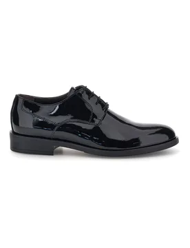 Scarpe stringate nere in vera pelle Made in Italy 600 44 - Pittarello - FashionsVida