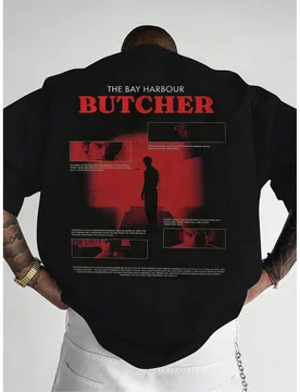Pieza Camiseta de manga corta suelta con estampado de moda para hombre Diseño exquisito Esencial de verano Fácil de combinar, que muestra un estilo - Shein - FashionsVida