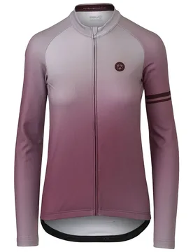 Maglia A Maniche Lunghe Gradient Essential Heartless Pink - AGU - FashionsVida