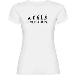Evolution Running Short Sleeve T-shirt White XL Women
