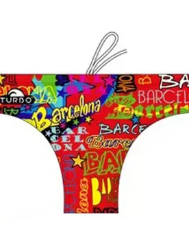 Slip De Bain Barcelona Lights Waterpolo - TURBO - FashionsVida