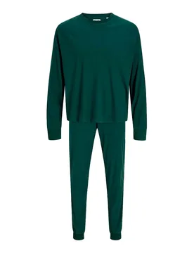 Pyjama à Manches Longues Solid Scarab XL - Jack & jones - FashionsVida