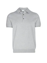 PROFUOMO Poloshirt grau L herren