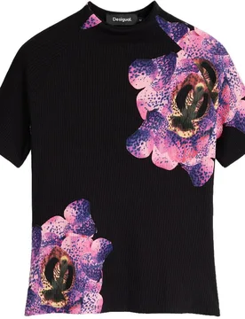 Camiseta de mujer estampada lacroix - Desigual - FashionsVida