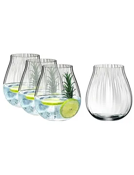 Set di 4 bicchieri da Gin Tonic OPTICAL O 762ml trasparente - Riedel - FashionsVida