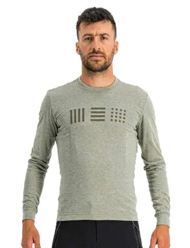 Maglia A Maniche Lunghe Giara Tee Long Black - Sportful - FashionsVida