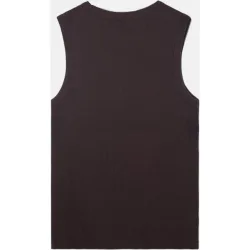 Camiseta woman tank top tachas marron