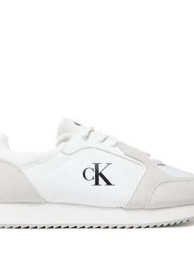 Sneakers Retro Runner Sock Lace Up Ny-Su YM0YM01326 Weiß 44 male - Calvin Klein Jeans - FashionsVida