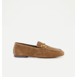 Zapato plano, mocasin adorno