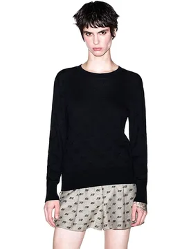 Exchange Pull Xw002875_af16620 Black AOP L - Giorgio Armani - FashionsVida