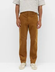 Regular Fit Corduroy Stretch Chinos Bronze male