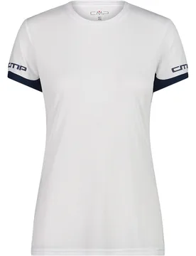 Woman t-shirt camiseta montaña manga corta mujer Blanco (38) - CMP - FashionsVida