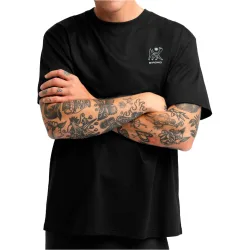 Rush black camiseta ciclismo hombre Negro (XL)