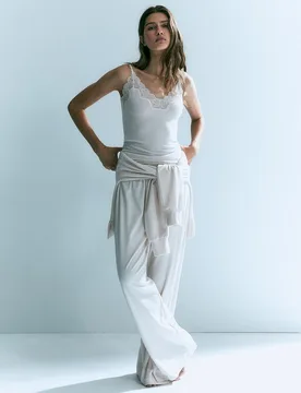 Sfera - Camiseta tirantes viscosa - Sfera - FashionsVida
