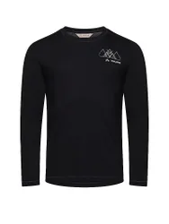 T-shirt fonctionnel Monviso II Wool Mix noir M
